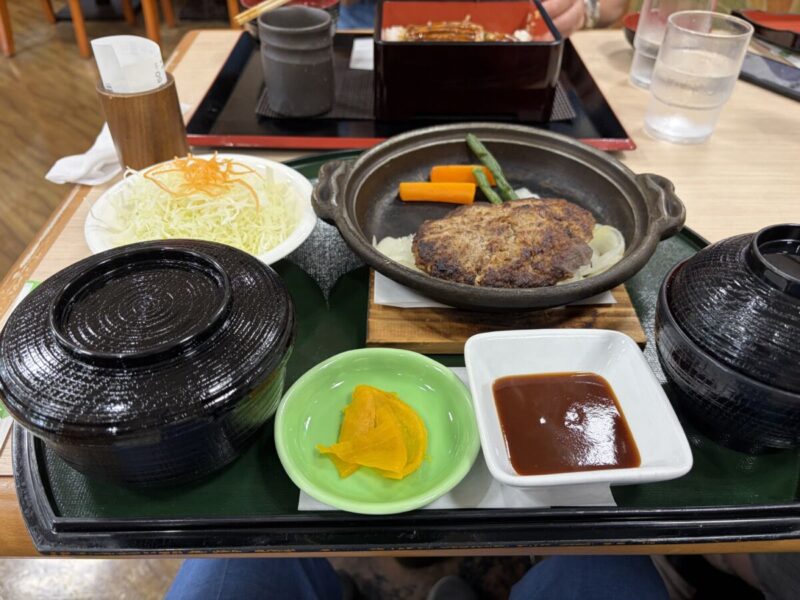 高知あか牛のハンバーグセット

